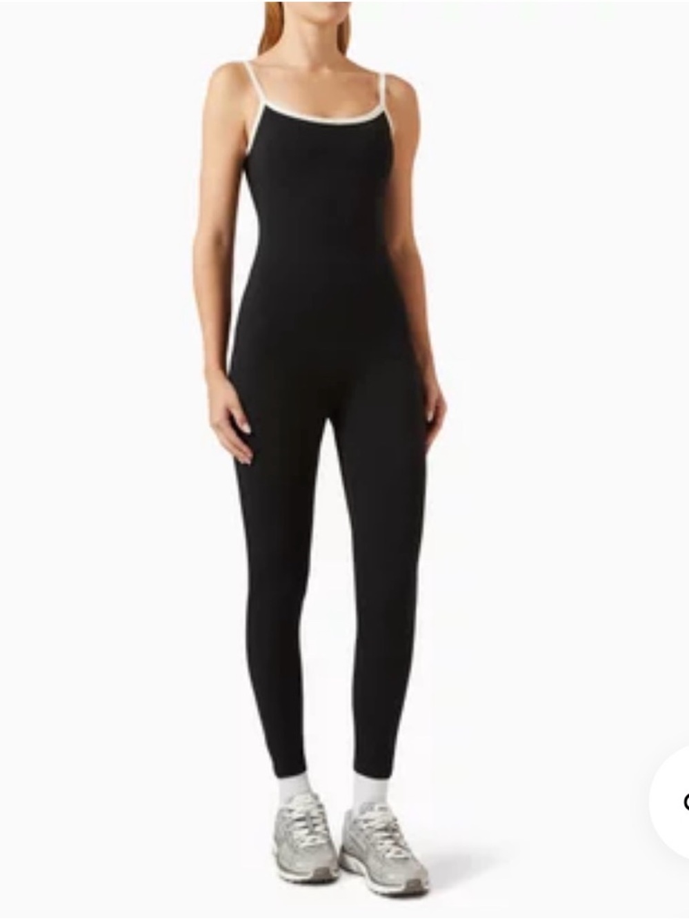 Adanola Jumpsuit with Cream Straps